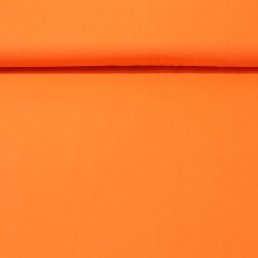 Tissu en coton bio Ilvi - Uni Orange