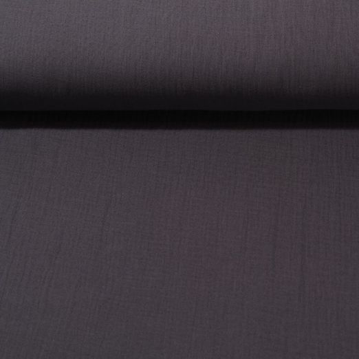 Mousseline de coton Pina - Gris