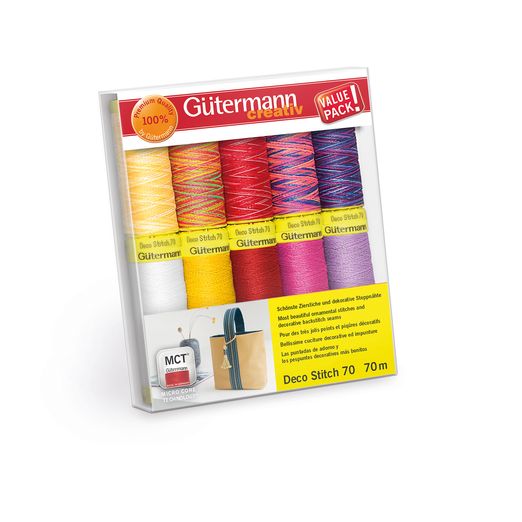 Gütermann Deco Stitch Tons rouges Gütermann Deco Stitch Tons rouges