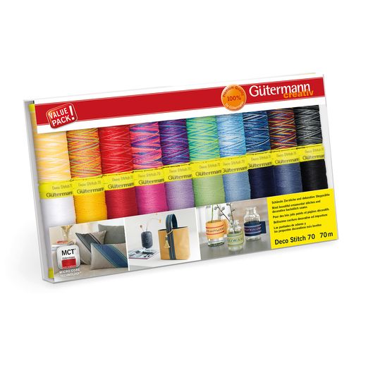 Gütermann Deko Stitch Set 20 Spulen Gütermann Deko Stitch Set 20 Spulen