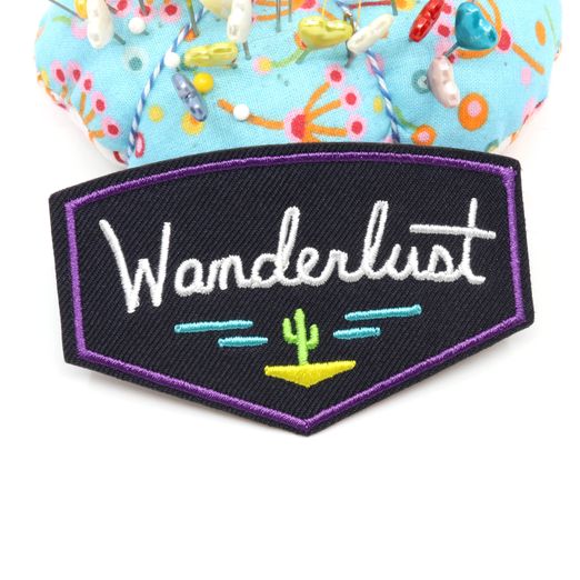 Ecusson thermocollant Wanderlust Ecusson thermocollant Wanderlust