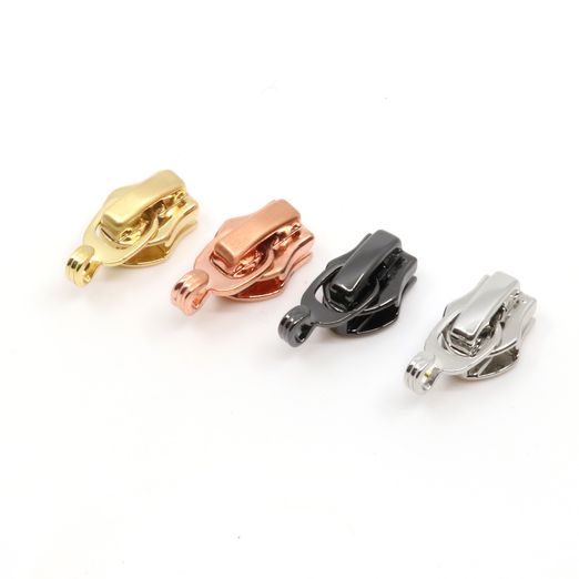 Curseur de fermeture éclair 'Charm' - glissière de 6,5 mm - 4 pièces