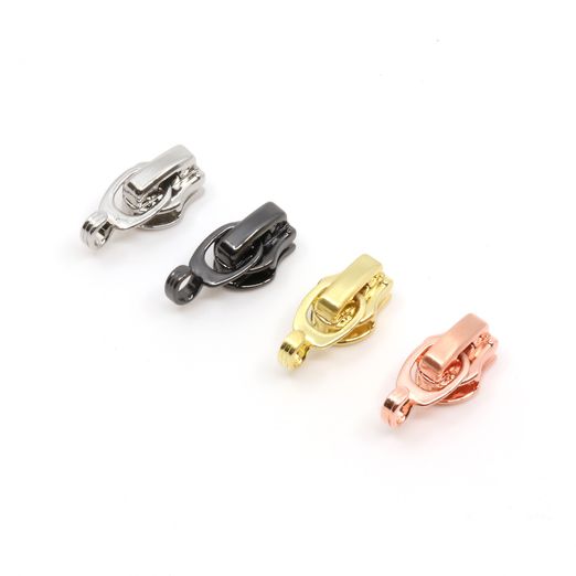 Curseur de fermeture éclair 'Charm' - glissière de 4 mm - 4 pièces Curseur de fermeture éclair 'Charm' - glissière de 4 mm - 4 pièces
