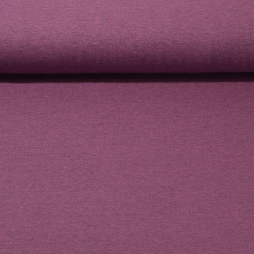 Jersey Verena - Lila Schwarz Melange