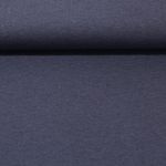 Jersey Verena - Jeansblau Schwarz Melange