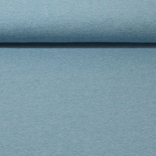 Jersey Léa - Tricot Mélange Bleu pétrole