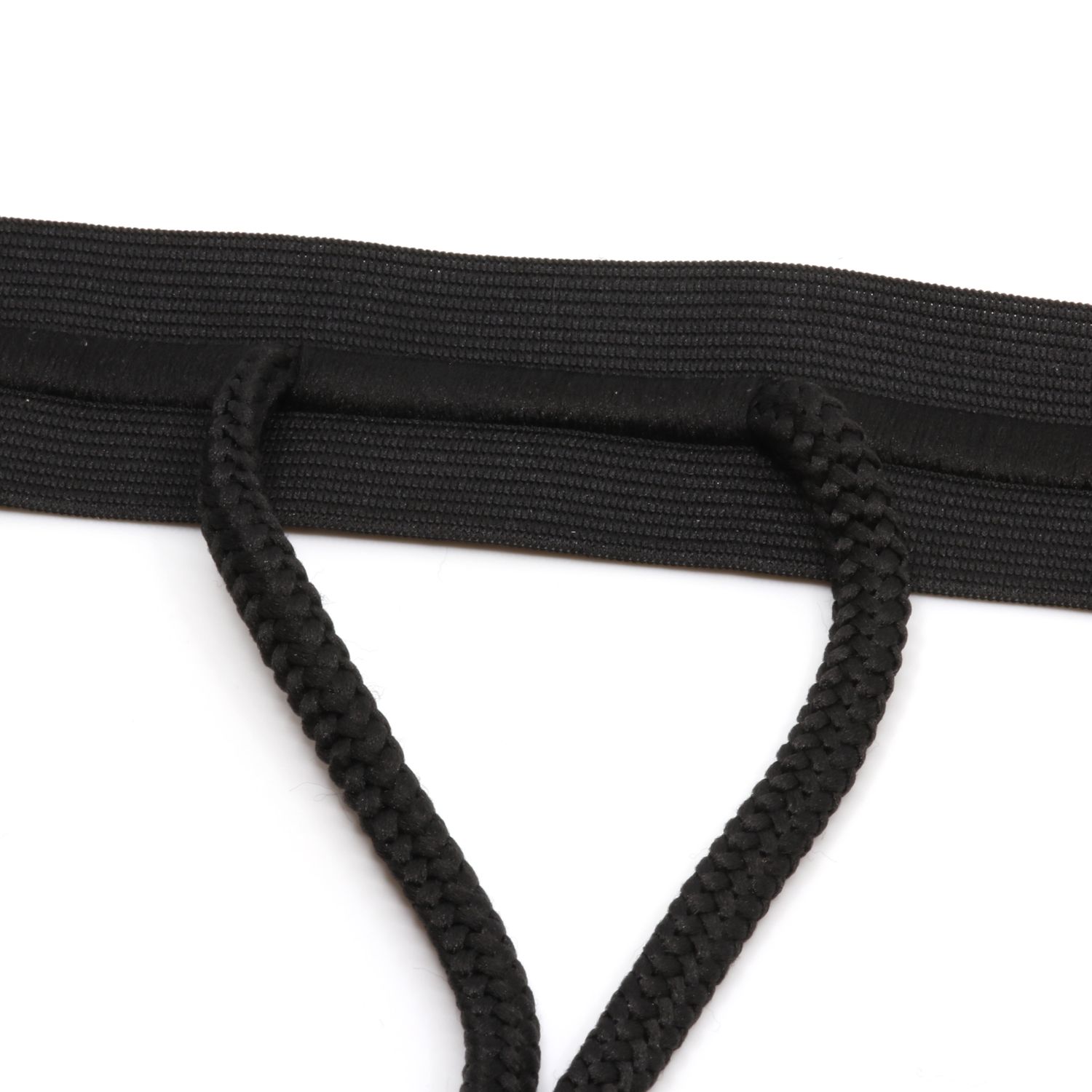 Ruban élastique avec cordon 40mm - 3m de long-2 Ruban élastique avec cordon 40mm - 3m de long-2