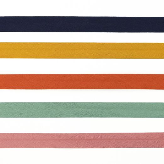 Schrägband 20mm - Musselin - Meterware Schrägband 20mm - Musselin - Meterware