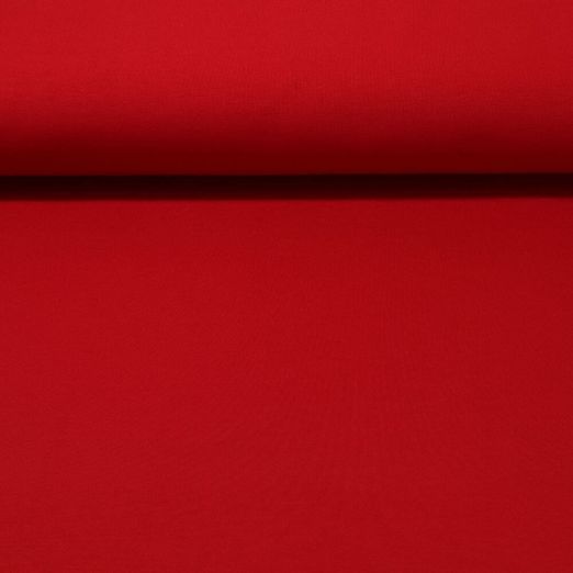 Sweat d'été bio Jessi  - French Terry Rouge Uni