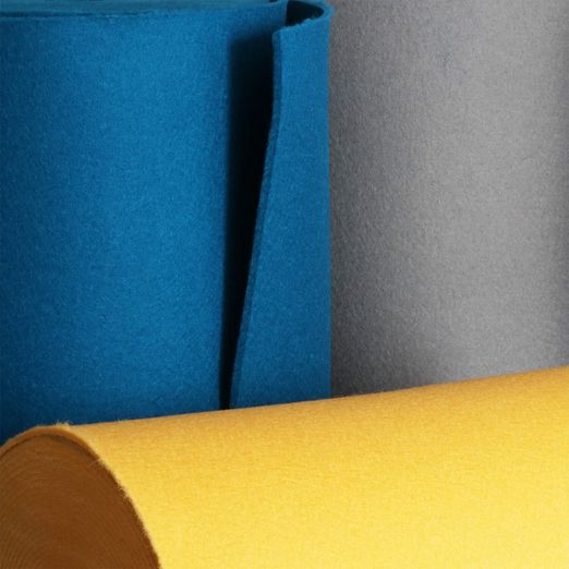 Wollfilz uni 3mm