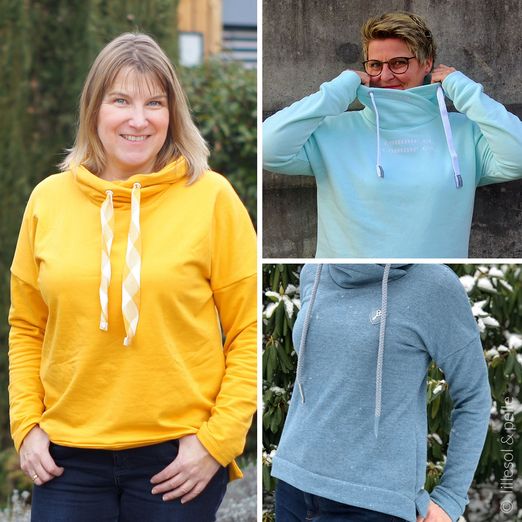 Pullover - Casual Sweater - Schnittmuster eBook