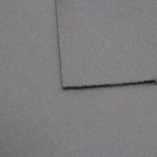 Feutre de laine uni 3mm - Gris clair