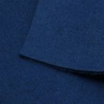 Feutre de laine chiné 3mm - Bleu foncé