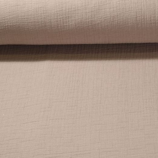 Mousseline de bambou Stefan - Double gaze Gris