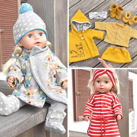 Puppenkombi - Little Miss Chic - Schnittmuster eBook