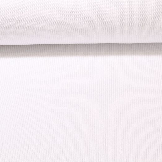 Sweat tricoté durable Severin - Blanc uni