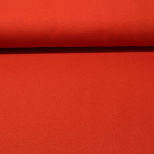 Sweat d'été bio Jessi - French Terry Uni Rouge rouille 025