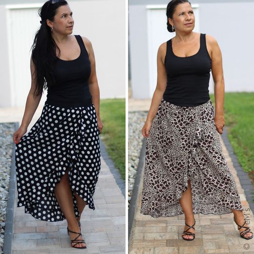 Volant Rock - Dorada - Schnittmuster eBook