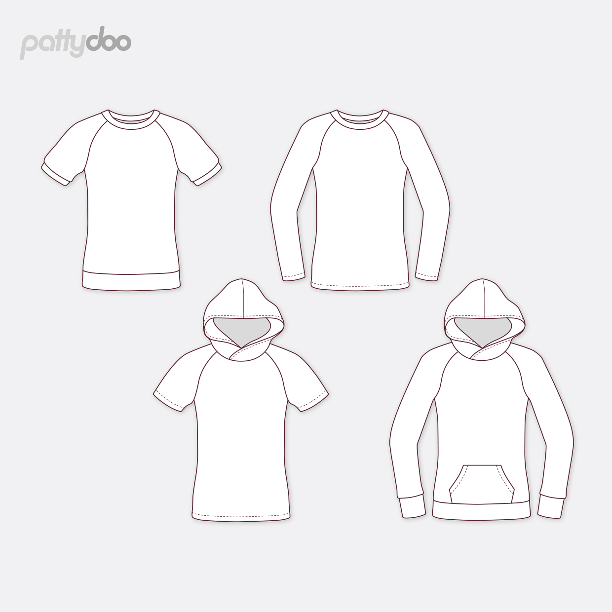 Pattydoo Kindershirt -LEO mit Raglanärmeln - Papier-Schnittmuster (alte Verpackung)-7 Pattydoo Kindershirt -LEO mit Raglanärmeln - Papier-Schnittmuster (alte Verpackung)-7