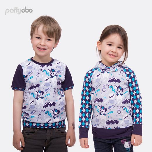 Pattydoo Kindershirt -LEO mit Raglanärmeln - Papier-Schnittmuster (alte Verpackung) Pattydoo Kindershirt -LEO mit Raglanärmeln - Papier-Schnittmuster (alte Verpackung)