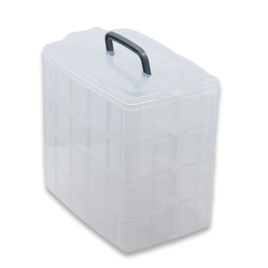 Boîte de rangement à 4 niveaux