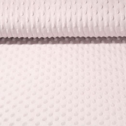 Polaire Minky Plus - gris pâle