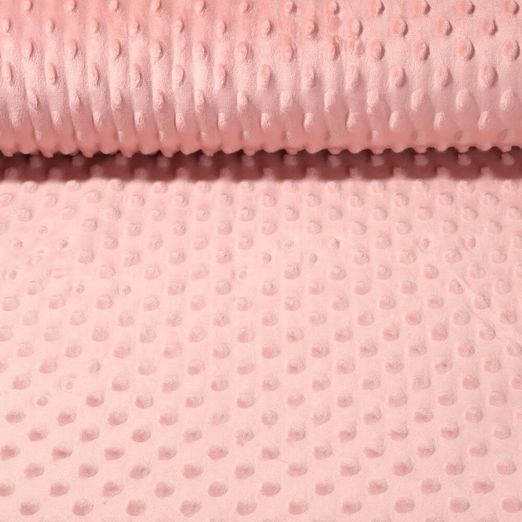 Polaire Minky Plus - vieux rose
