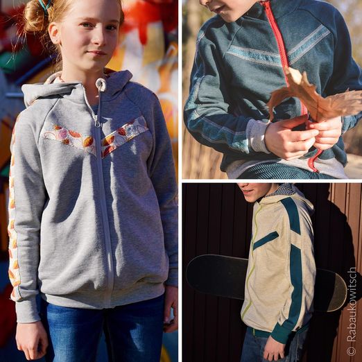 Freizeitjacke - Rabatz Teens - Schnittmuster eBook