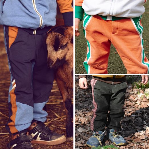 Freizeithose - Remmidemmi Kids - Schnittmuster eBook