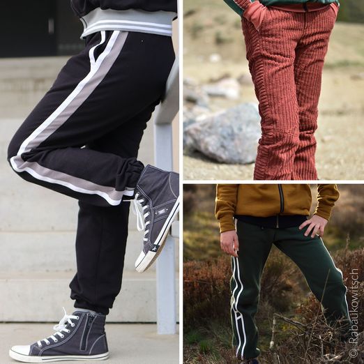 Freizeithose - Remmidemmi Teens - Schnittmuster eBook