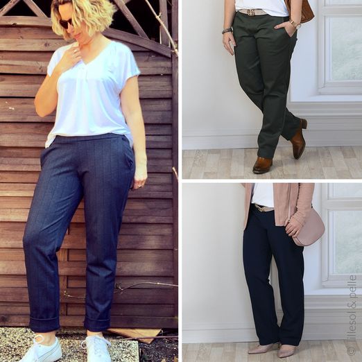 Tapered Hose - Paula No.62 - Schnittmuster eBook