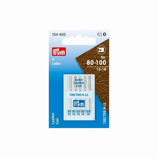 PRYM Leder Nähmaschinennadel 80-100 - 5 Stück PRYM Leder Nähmaschinennadel 80-100 - 5 Stück