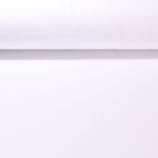 	
Jersey interlock Gustav - Brossé Blanc uni 