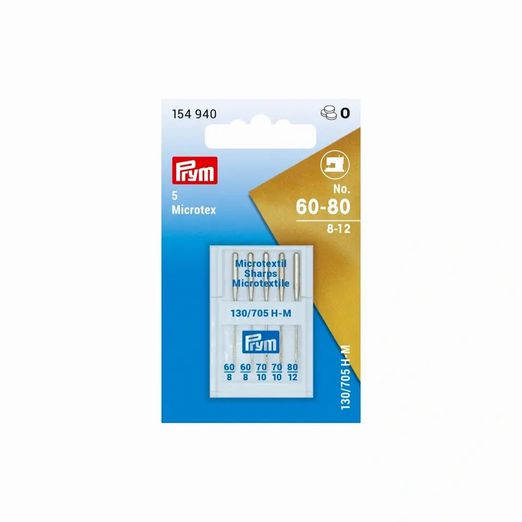 PRYM Microtex Nähmaschinennadel 60-80 - 5 Stück PRYM Microtex Nähmaschinennadel 60-80 - 5 Stück