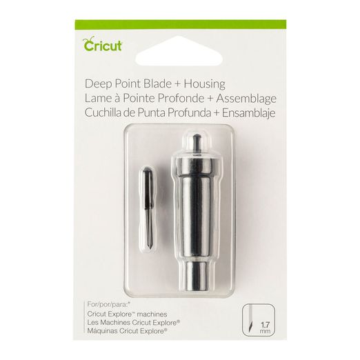 CRICUT Deep Point Blade & Housing - Messer mit Halterung