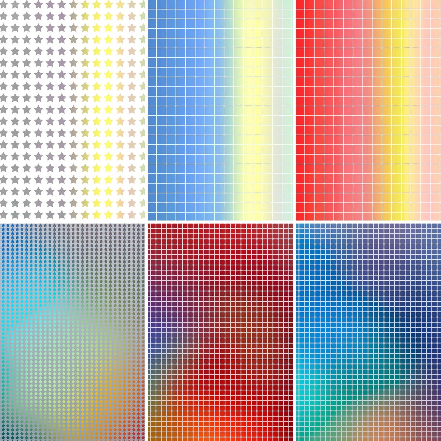 CRICUT Premium Vinyl Mixed Sampler Mosaic - 30,5 x 30,5 cm - 6 feuilles-5 CRICUT Premium Vinyl Mixed Sampler Mosaic - 30,5 x 30,5 cm - 6 feuilles-5