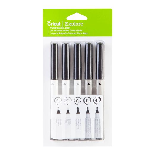 CRICUT Color Multi Stifte Set Black - 5 Stifte CRICUT Color Multi Stifte Set Black - 5 Stifte