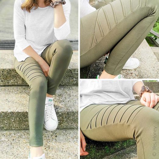 Biker Leggings - #jessijames - Schnittmuster eBook