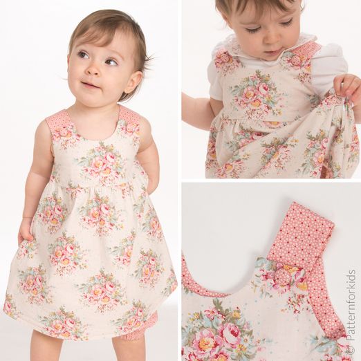 Babykleid - CLARA - Schnittmuster eBook