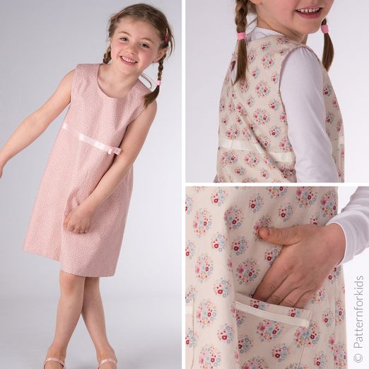 Mädchenkleid - ELENA - Schnittmuster eBook