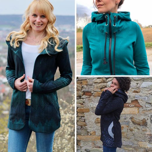 Sweatjacke - Fjäril! - Schnittmuster eBook