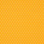 Baumwolle Webware - Zahnrädchen Gelb