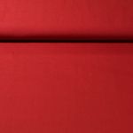 Bio Baumwollstoff Ilvi - Uni Rouge