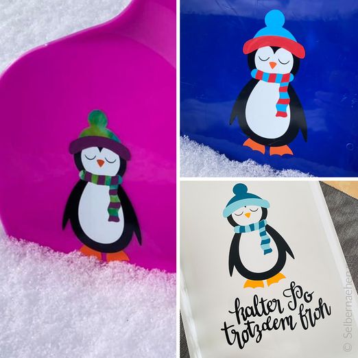 Plotterdatei - Pinguin - eBook