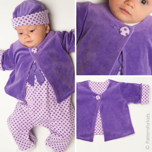 Babyjacke - FILIPPA - Schnittmuster eBook