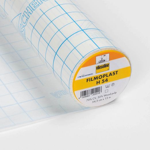 Vlieseline Filmoplast H 54 Entoilage à broder autocollant Largeur 54,5cm 