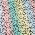 Simili synthétique - Filet pastel - Au mètre
