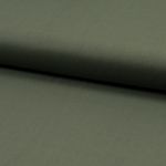 Voile de algodón - Tacto Seda Uni Verde Ejército