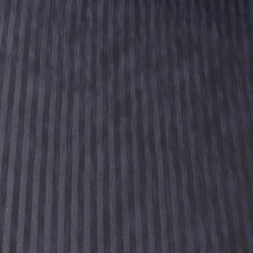 Simili synthétique à chevrons - Bleu marine foncé - au mètre