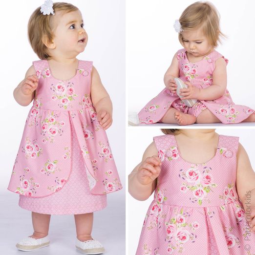 Babykleid - ROSA - Schnittmuster eBook